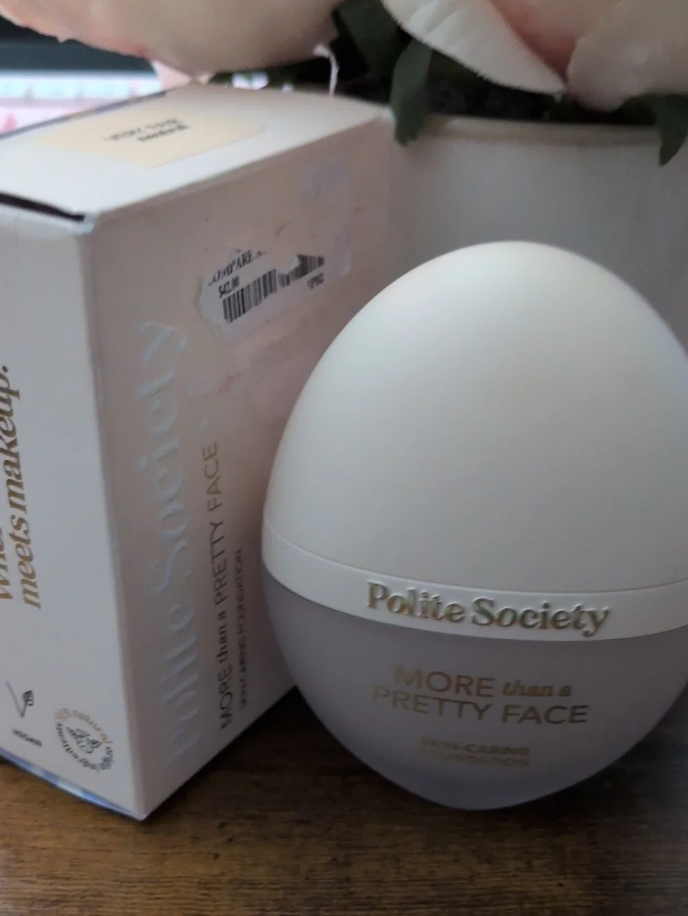 POLITE SOCIETY More Than a Pretty Face Skin-Caring Cream , Very Fair Neutral